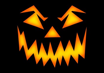 Scary Halloween-Gesicht
