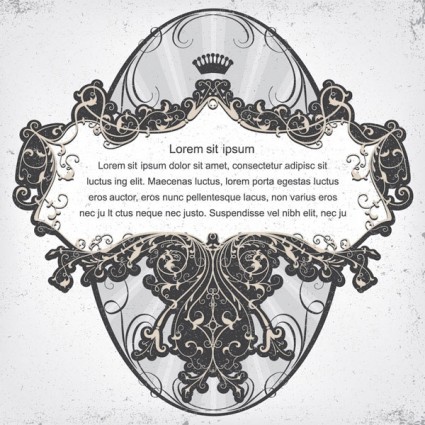 Scene When Europeanstyle Lace Border Vector Pattern