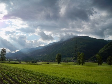 Panoramica estate austria