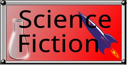 botão de ficção científica
