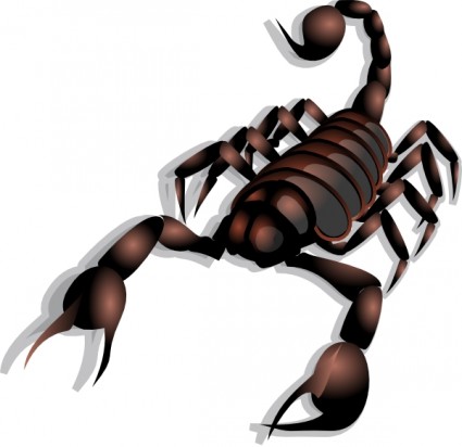 clip art de escorpión