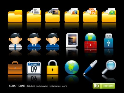 Scrap Icons Icons Pack