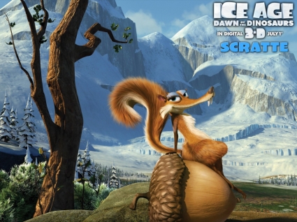 Scratte Wallpaper Ice Age Movies