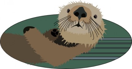 Sea otter ClipArt