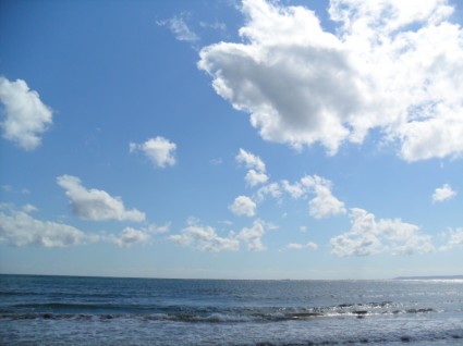 藍天大海海灘
