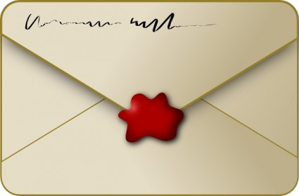envelope selado clip-art