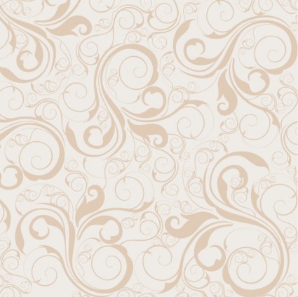 Seamless Floral Pattern Background Vector Graphic