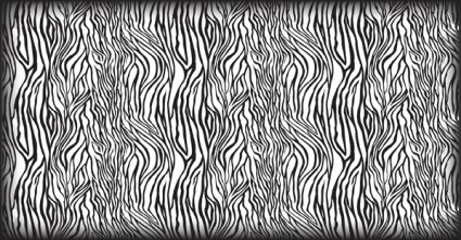 nahtlose Zebra Muster Vektor