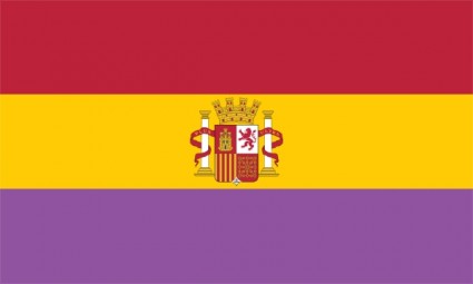 kedua Spanyol Republik clip art
