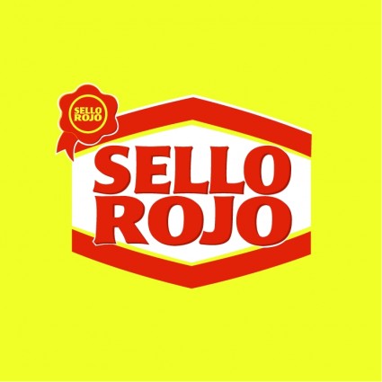 sello rojo