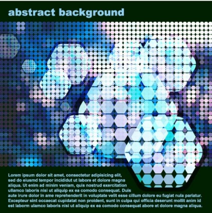 Sense Of Science And Technology Background Vector Dot