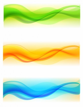 conjunto de onda de cor