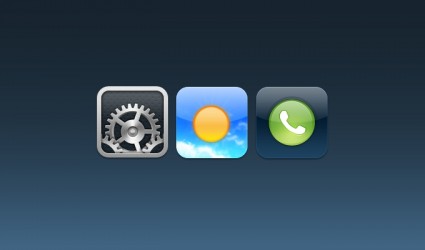 Settings Weather Phone Ios Icons