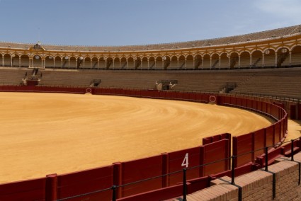 Sevilla Spanien Stierkampfarena
