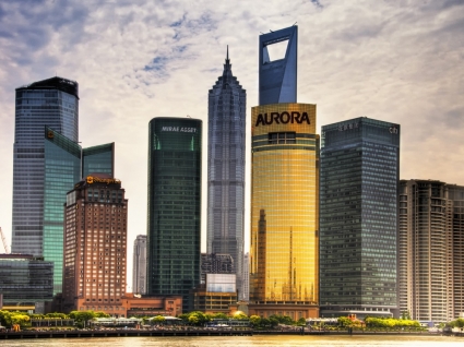 Шанхай Китай мир Обои для рабочего стола