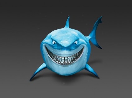 pack de iconos de los iconos de ataque de tiburón