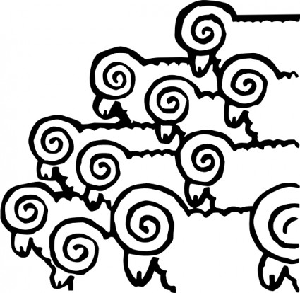 sheeps clipart