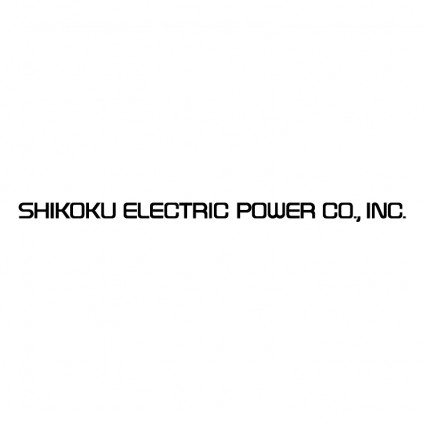 energía eléctrica Shikoku