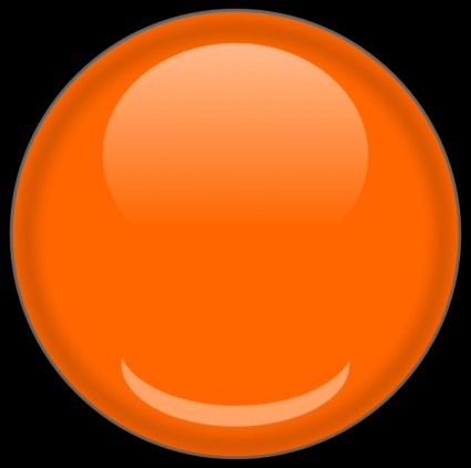 ClipArt orb del cerchio shiney disco rosso
