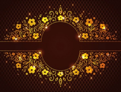 Shining Pattern Background Vector