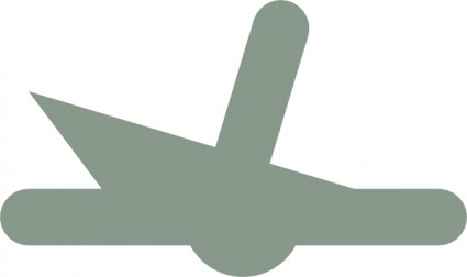 ClipArt simbolo relitto di nave