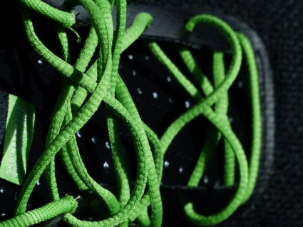 cordones cordón verde