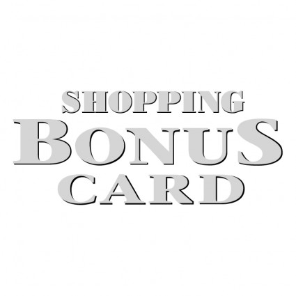 ショッピングのボーナス カード