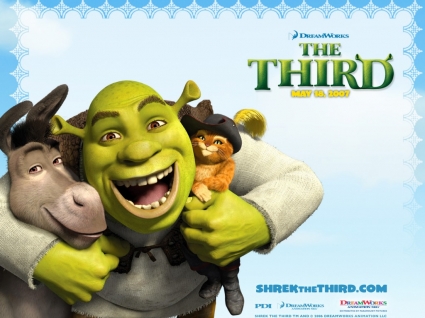filmes de shrek Shrek o terceiro papel de parede