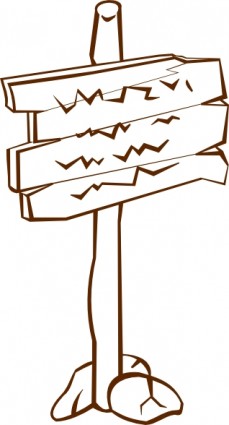 Sign post ClipArt