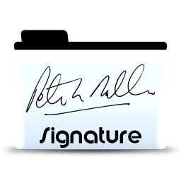 التوقيع