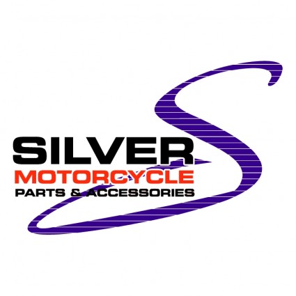 Silber Motorrad
