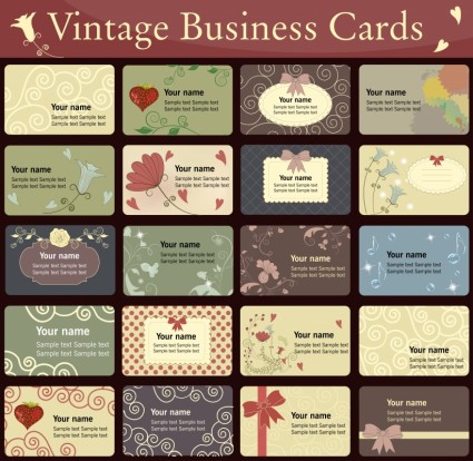 semplice ed elegante business card template vettoriale modello