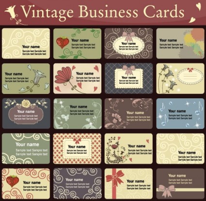 semplice ed elegante business card template vettoriale modello
