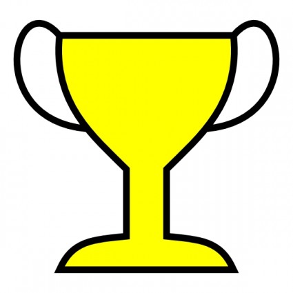 ClipArt di Coppa semplice icona