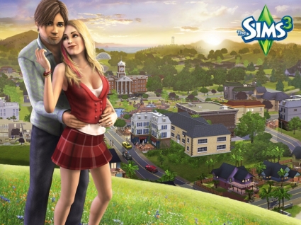Sims fond d'écran des jeux de sims