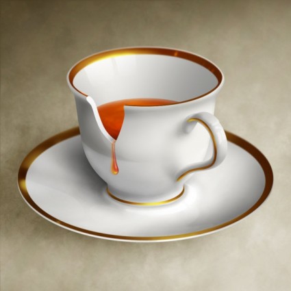 シミュレーション コーヒー ・ マグの hd 画像
