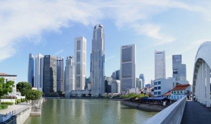città di Singapore città