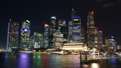 città di Singapore città