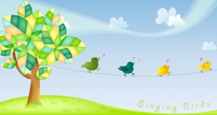 الطيور الغناء