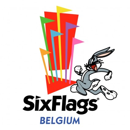 sześć flag Belgia