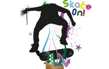 vector skateon