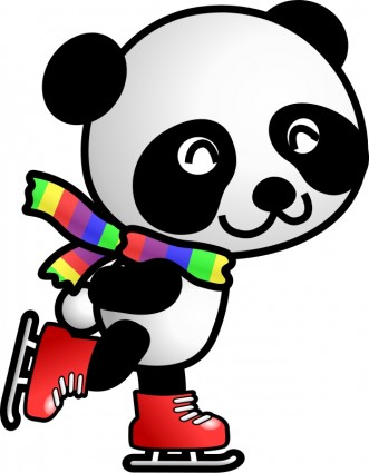 pattinaggio panda