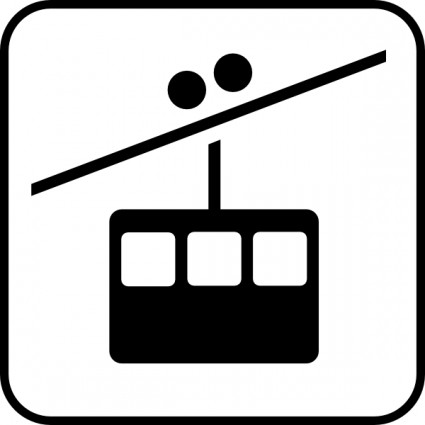 teleférico clip-art