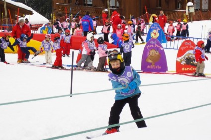 Ski school.