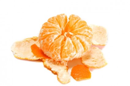 オレンジの皮の hd 画像