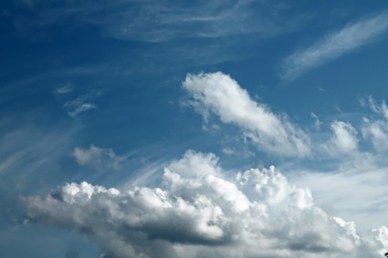 Sky Clouds Blue Skies