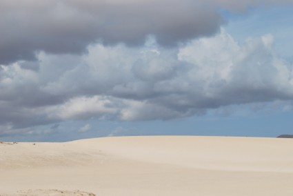 небо облака песка