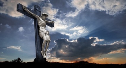 Himmel Kreuz und jesus39 hoch-Bild