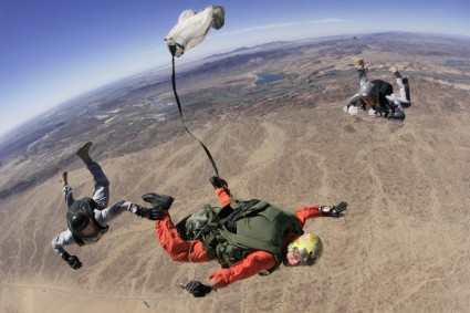 Skydive paracaídas paracaidismo