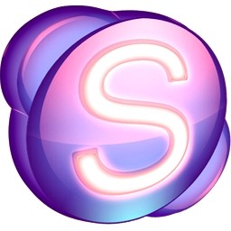 Skype 紫 アイコン 無料のアイコン 無料でダウンロード